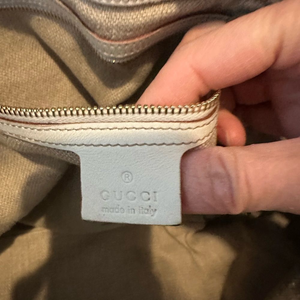 Gucci Positano white tote bag - Picture 9 of 10
